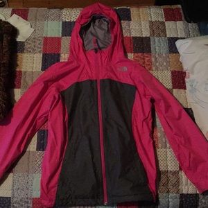 Pink winter jacket